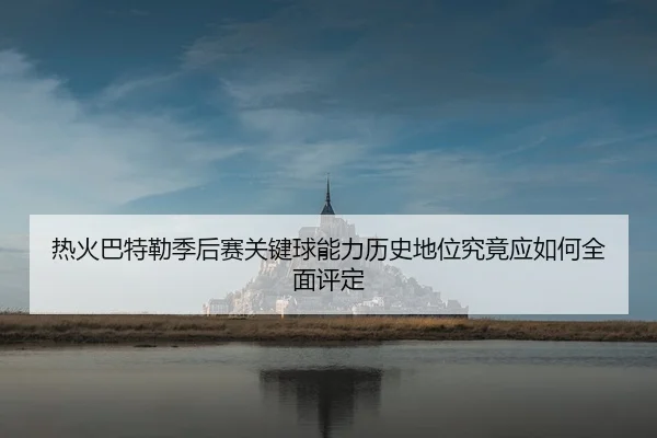 热火巴特勒季后赛关键球能力历史地位究竟应如何全面评定